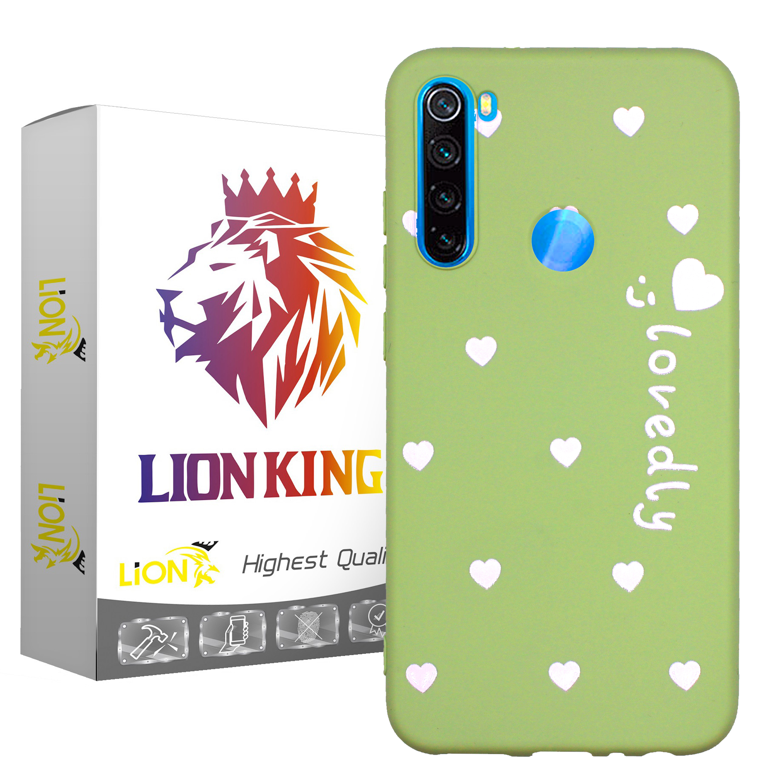 کاور لاین کینگ مدل AghGHalb مناسب برای گوشی موبایل شیائومی Redmi Note 8