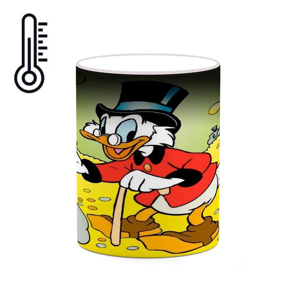 ماگ حرارتی کاکتی طرح کارتون DuckTales مدل mgh22549