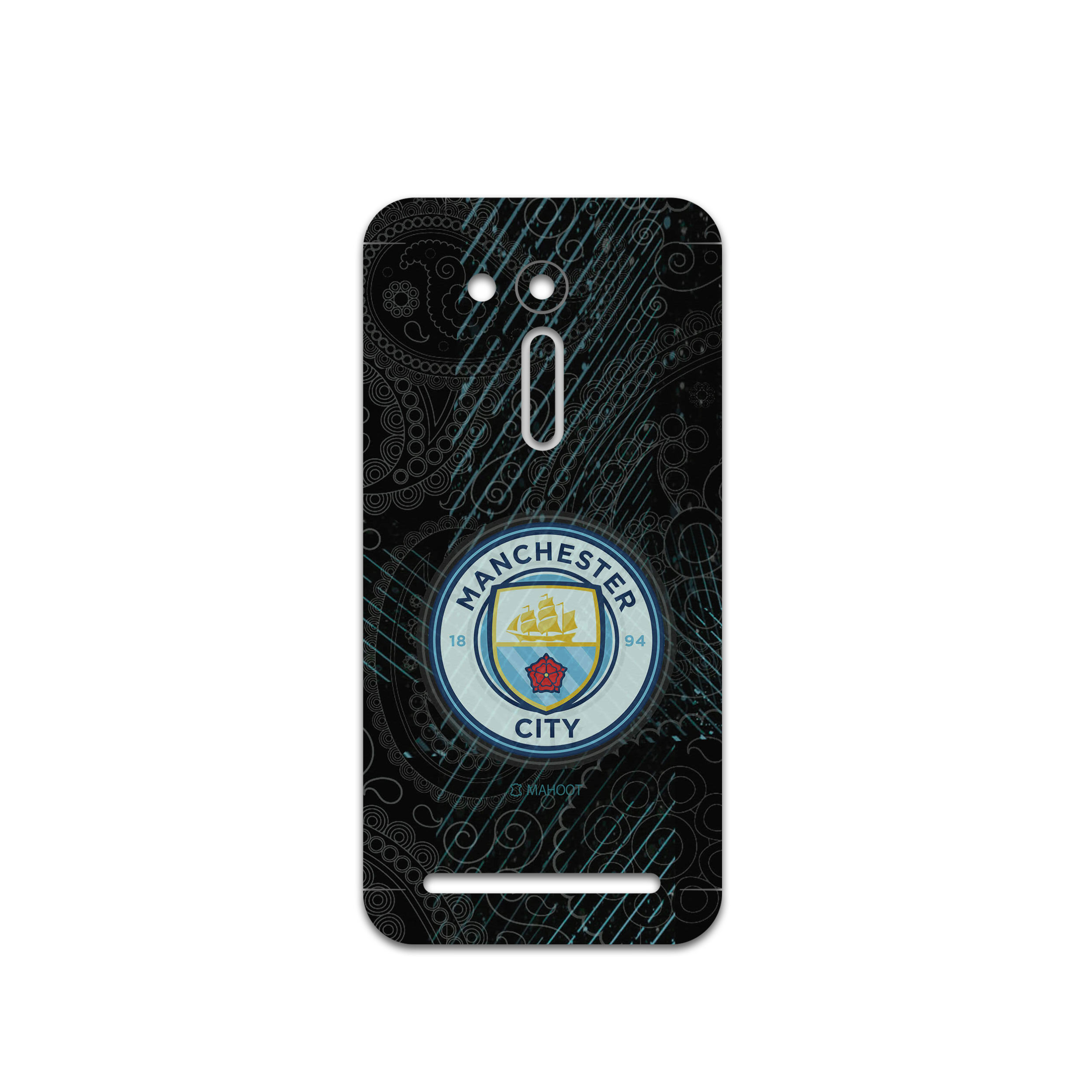 برچسب پوششی ماهوت مدل Manchester-City مناسب برای گوشی موبایل ایسوس Zenfone Go