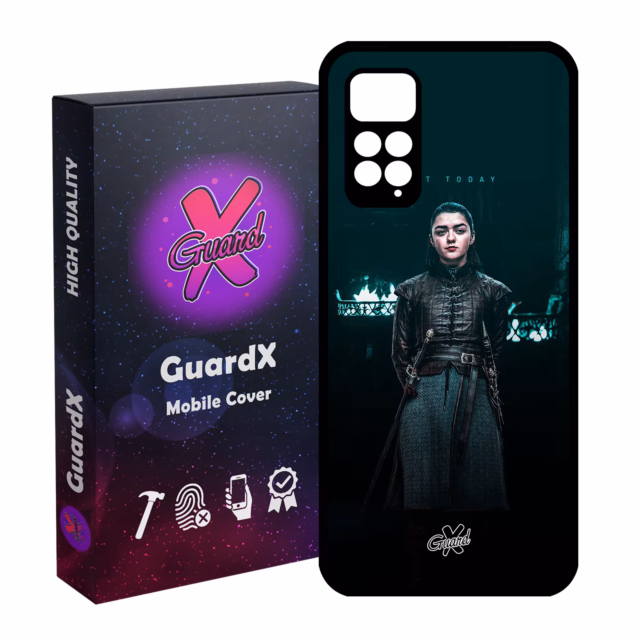 کاور گارد ایکس طرح Call Of Duty مدل Glass10421 مناسب برای گوشی موبایل شیائومی Redmi Note 11 Pro 4G/5G