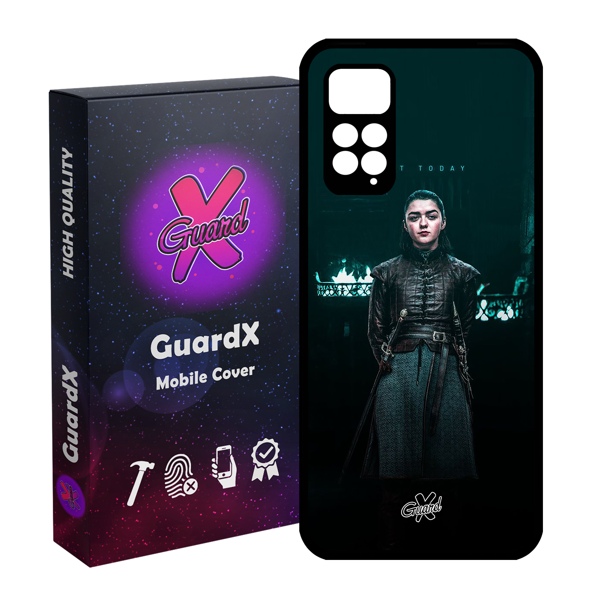 کاور گارد ایکس طرح Call Of Duty مدل Glass10421 مناسب برای گوشی موبایل شیائومی Redmi Note 11 Pro 4G/5G