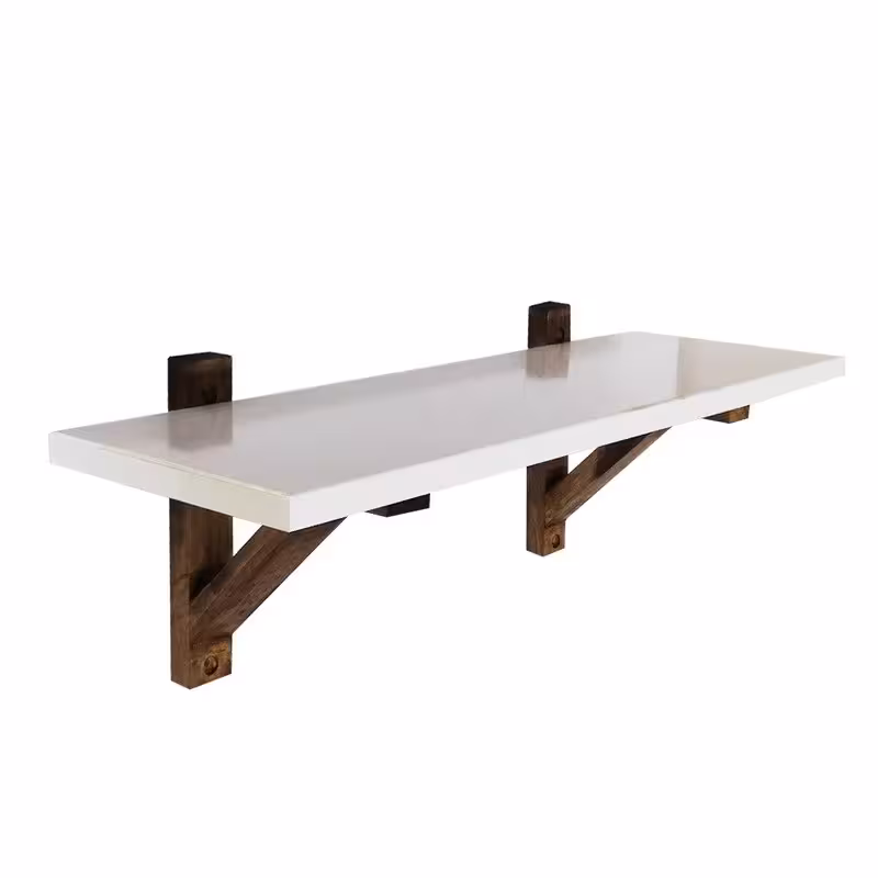 شلف دیواری MDF مدل A2  سایز 60 سانتی متر  