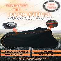 چادر موتورسیکلت نارنجی WICK YAMAHA X MAX 250 موتور سیکلت BRANDA سازگار سیاه AutoEN