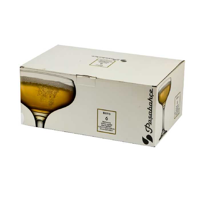 بستنی خوری پاشاباغچه مدل BISTRO بسته 6 عددی