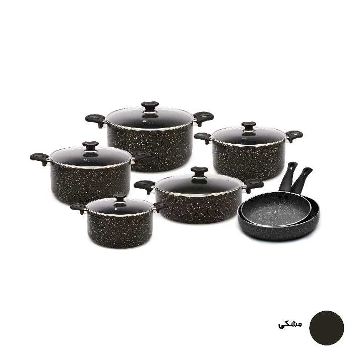 سرویس پخت و پز 12 پارچه زرساب مدل ویولت