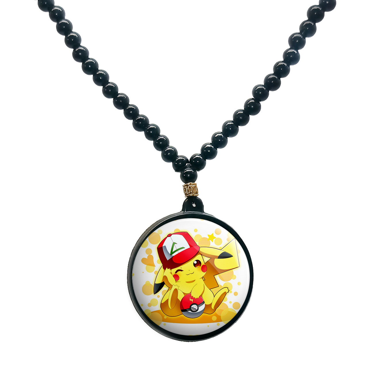 گردنبند پرمانه طرح pokemon کد pmd.25190 مدل دو طرفه