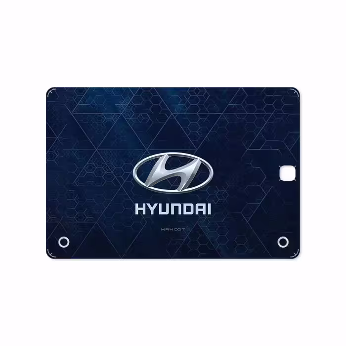 برچسب پوششی ماهوت مدل Hyundai-Logo مناسب برای تبلت سامسونگ Galaxy Tab A 9.7 2015 T555