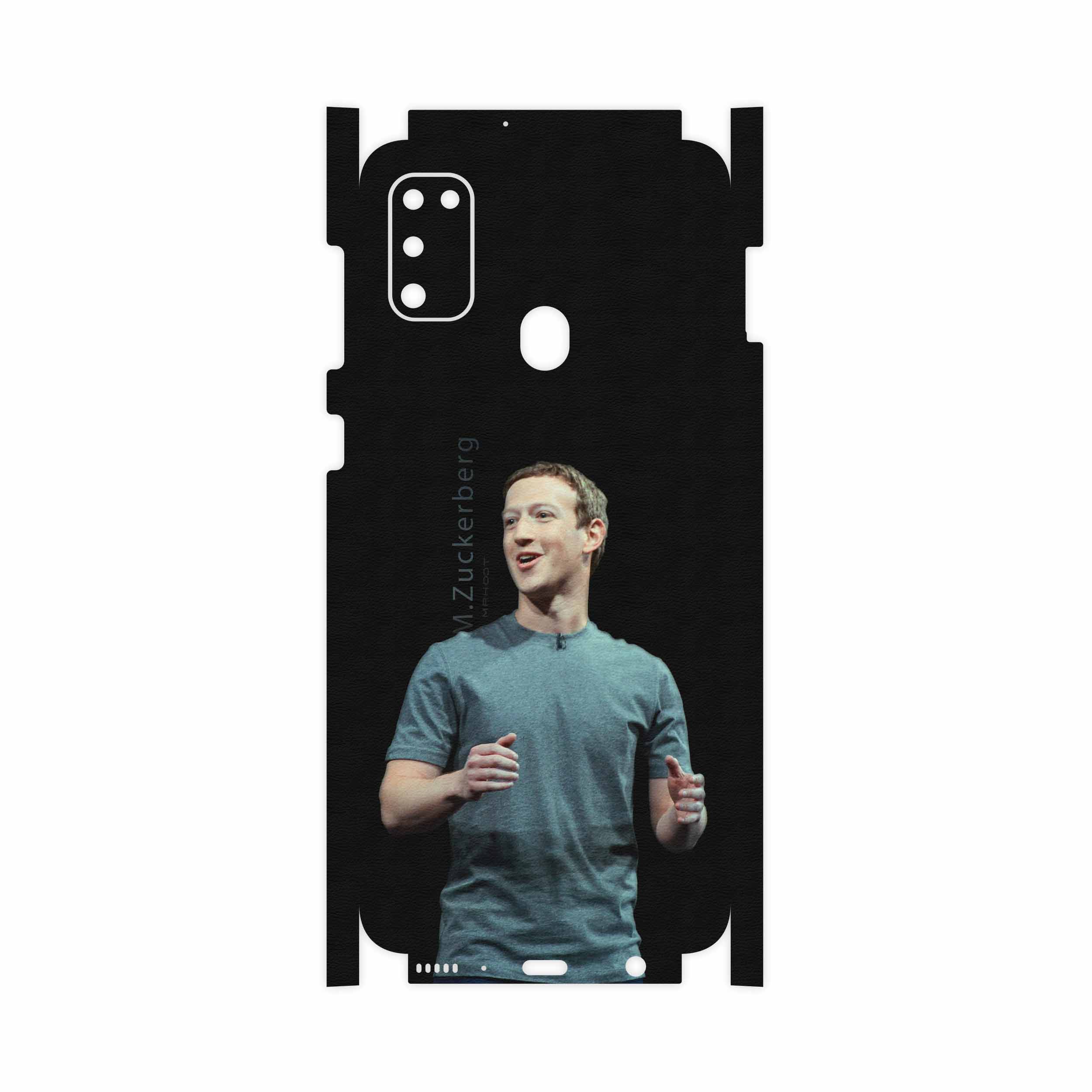 برچسب پوششی ماهوت مدل Mark Zuckerberg-FullSkin مناسب برای گوشی موبایل سامسونگ Galaxy M30s