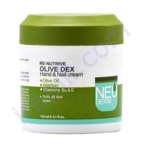 کرم دست و ناخن نئودرم مدل Olive Dex حجم 150 میلی لیتر