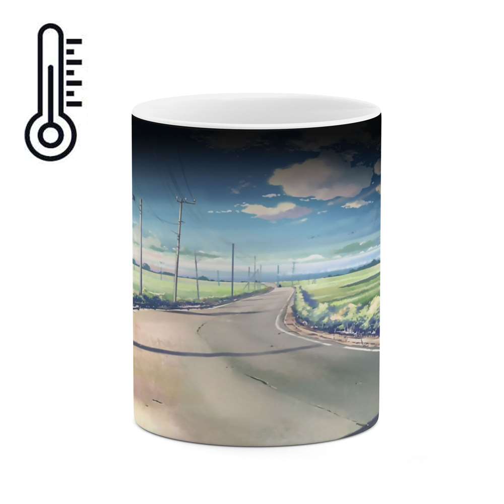 ماگ حرارتی طرح منظره انیمه  مدل mgph10025