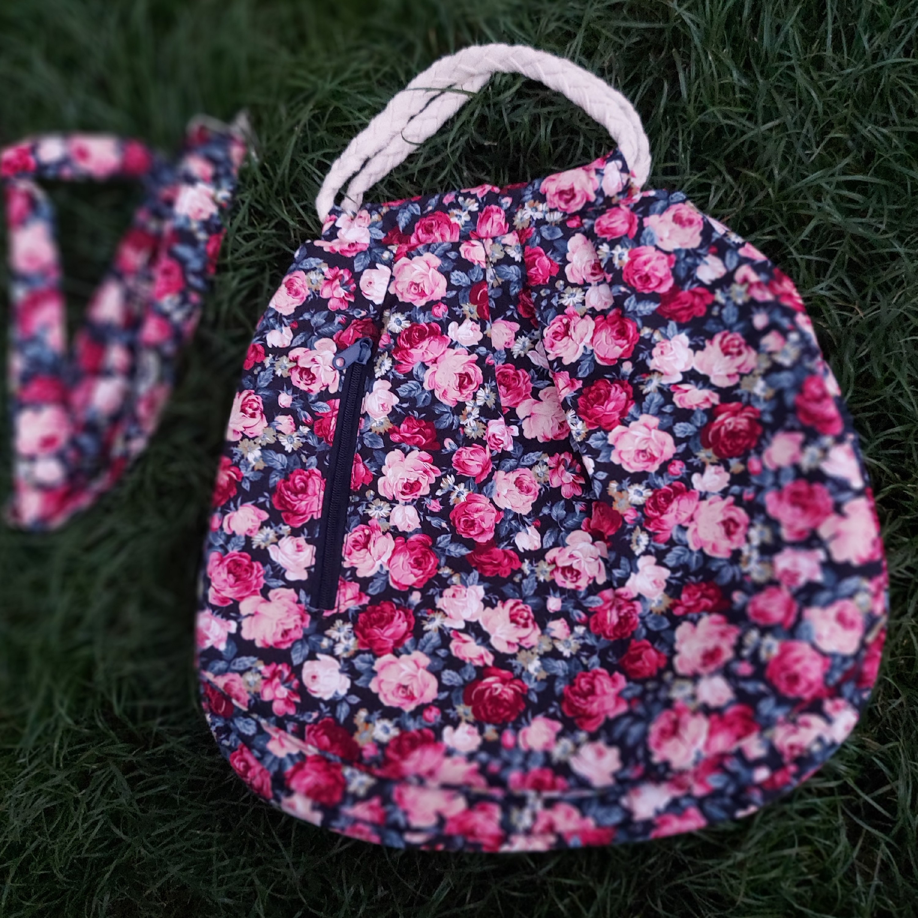 کیف چند کاره دسته گیسبافت ، دوشی ، دستی و کوله ای