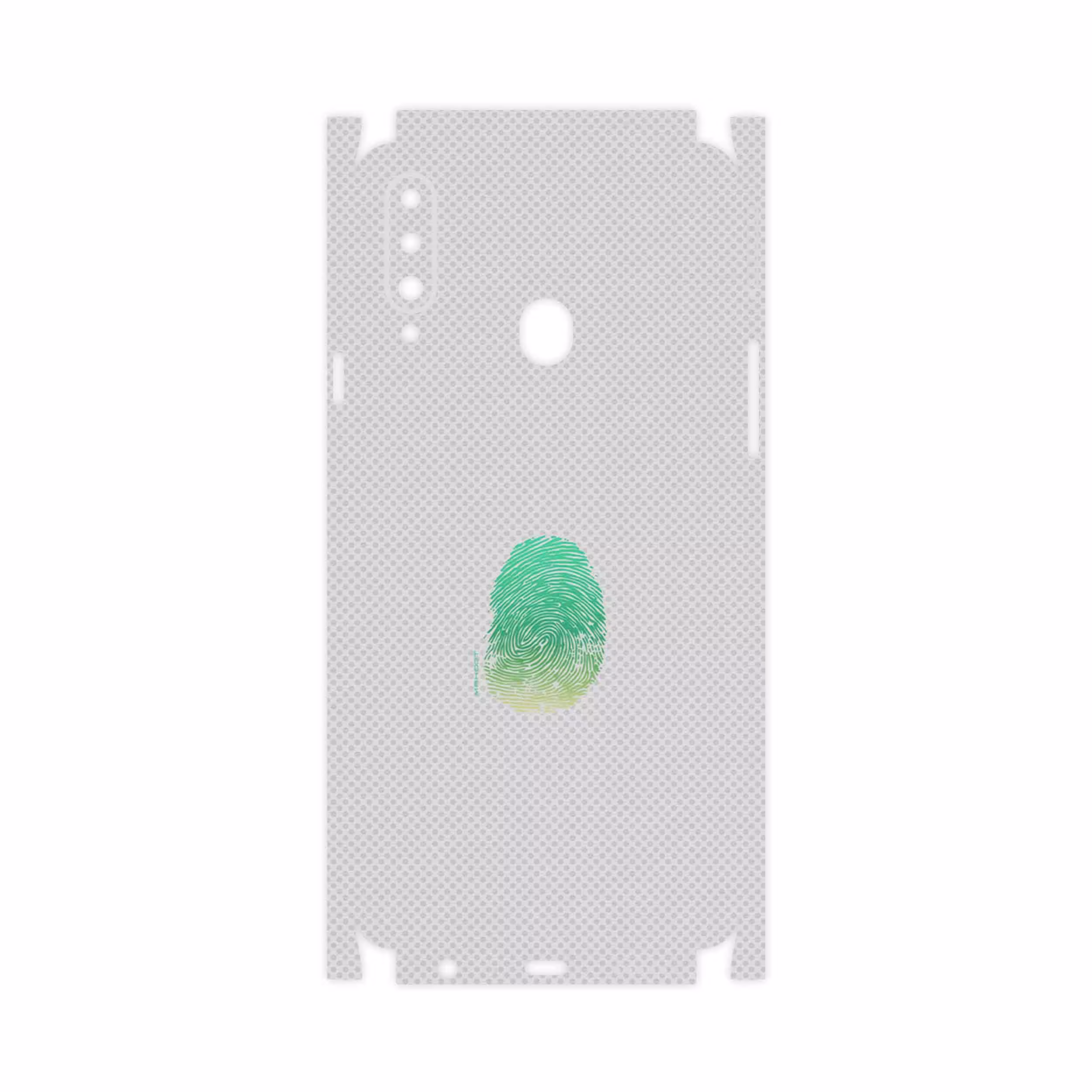 برچسب پوششی ماهوت مدل Minimal Fingerprint-FullSkin مناسب برای گوشی موبایل سامسونگ Galaxy A20s