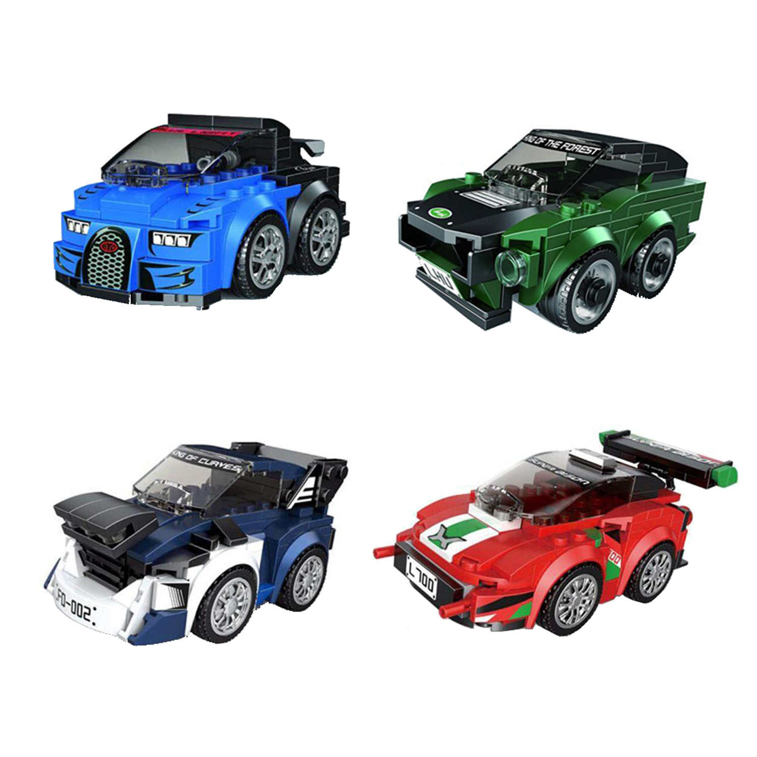 ساختنی دکول مدل 26001A  بسته 4 عددی