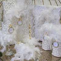 ست بله برون،قران،دفتر،خودکار،جام،قندساب