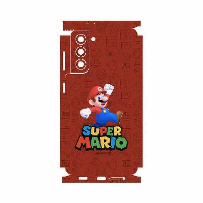برچسب پوششی ماهوت مدل Super-Mario-Game-FullSkin مناسب برای گوشی موبایل سامسونگ Galaxy S21 5G