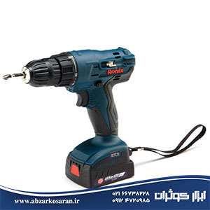 دریل پیچ گوشتی شارژی 12 ولت لیتیوم Ronix مدل 8512S