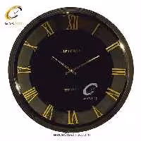 ساعت دیواری اورجینال آرتمیس آلیاژ فلزی تیتانیوم| کد رفرنس 90031، مدل: 2041TitaniumGold