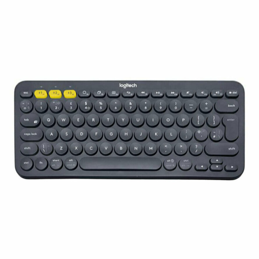 کیبورد بی سیم لاجیتک مدل K380 Graphite