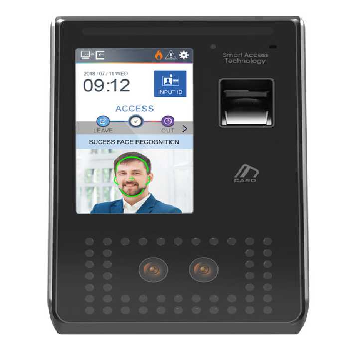 دستگاه حضور و غیاب تشخیص چهره ویردی مدل UBio-X Pro