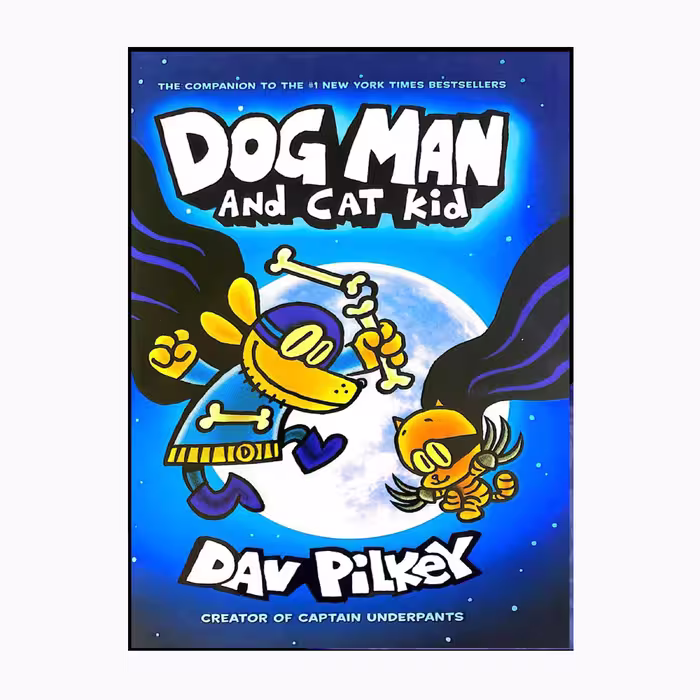 کتاب Dog Man Series اثر Dav Pilkey انتشارات scholastic ده جلدی