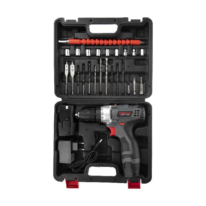 مجموعه 29 عددی دریل پیچ گوشتی کریتور مدل CR12002