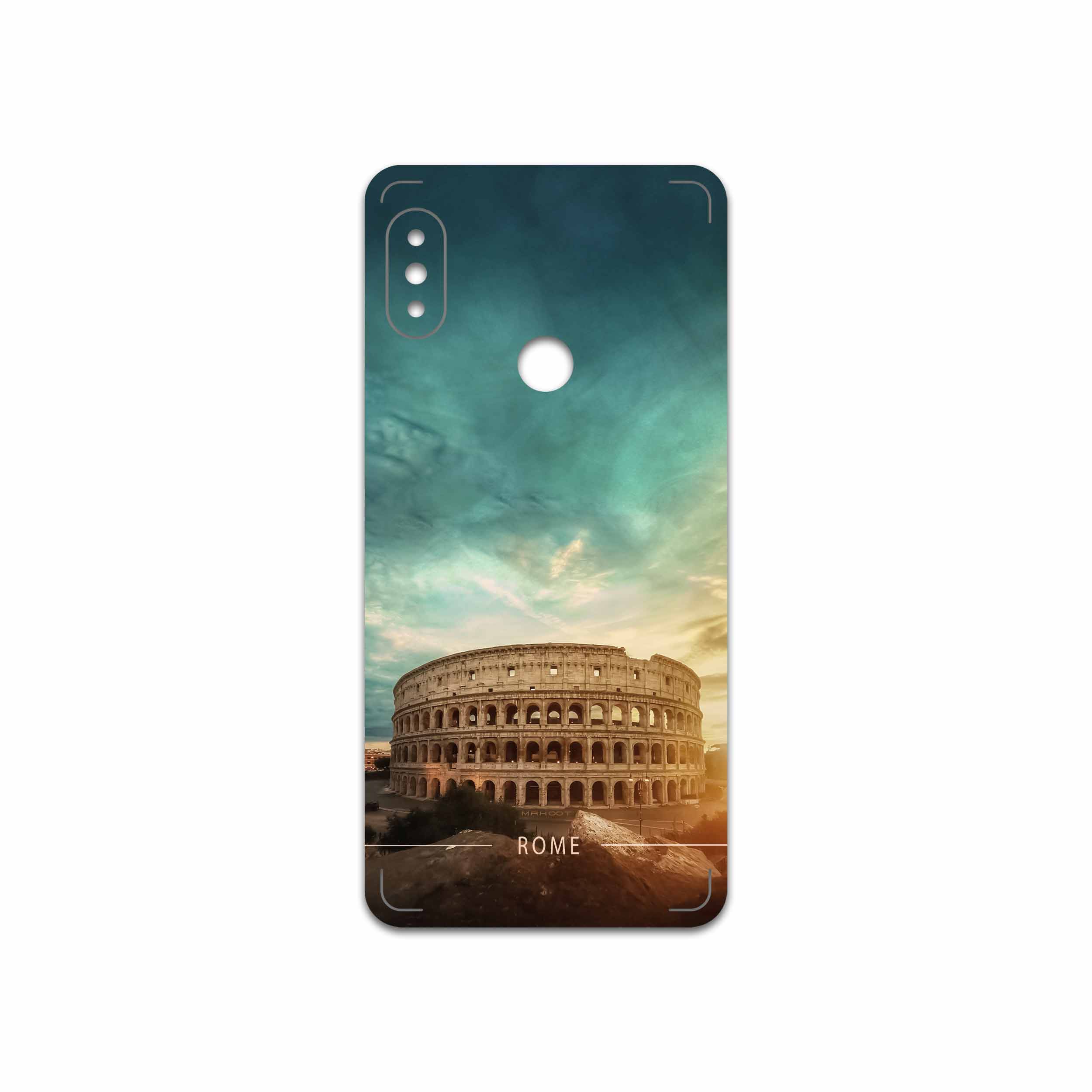 برچسب پوششی ماهوت مدل Rome City مناسب برای گوشی موبایل شیائومی Redmi Note 5 Pro