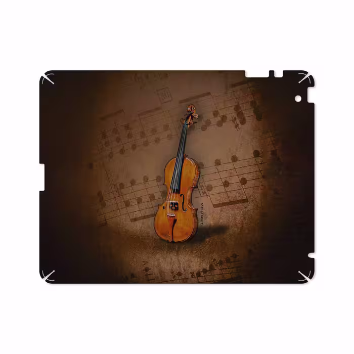 برچسب پوششی ماهوت مدل Violin-Instrument مناسب برای تبلت اپل iPad 2 2011 A1397