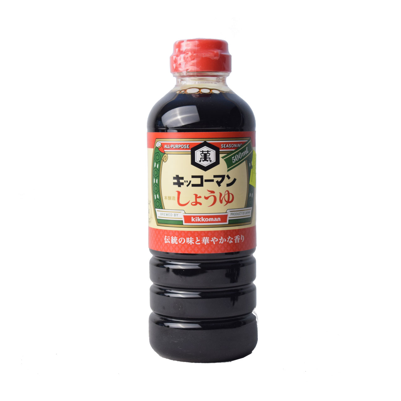 سویا سس 500ml ژاپنی کیکومن - kikkoman