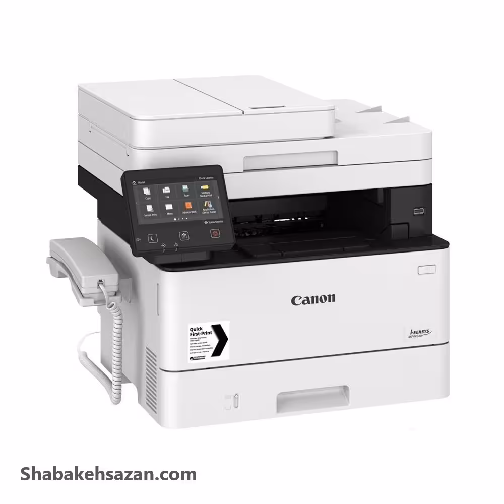 پرینتر چندکاره لیزری کانن مدل i-SENSYS MF445dw به همراه گوشی (Copy)