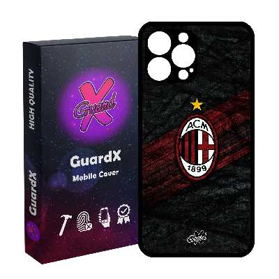 کاور گارد ایکس طرح AC Milan مدل Glass10057 مناسب برای گوشی موبایل اپل iPhone 13 Pro Max