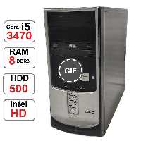 کامپیوتر Core i5 3470 Logic رم 8 و هارد500