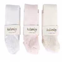 جوراب شلواری استپ دار نوزادی دخترانه 12-6 ماه کاتامینو KATAMINO