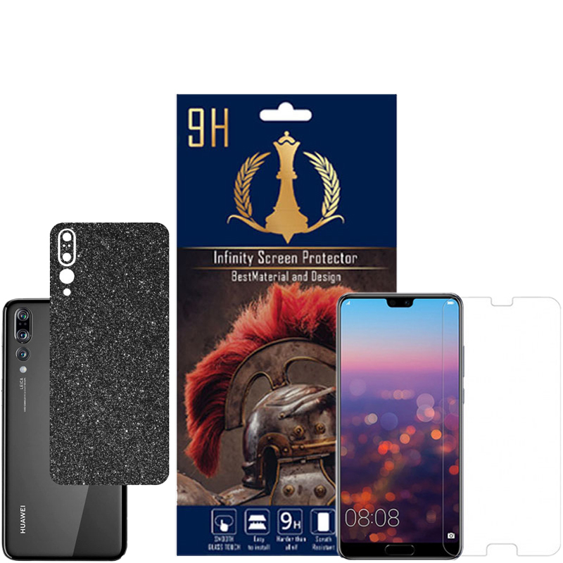  برچسب پوششی اینفینیتی مدل PRO MAX مناسب برای گوشی موبایل هوآوی P20 PRO به همراه محافظ صفحه نمایش