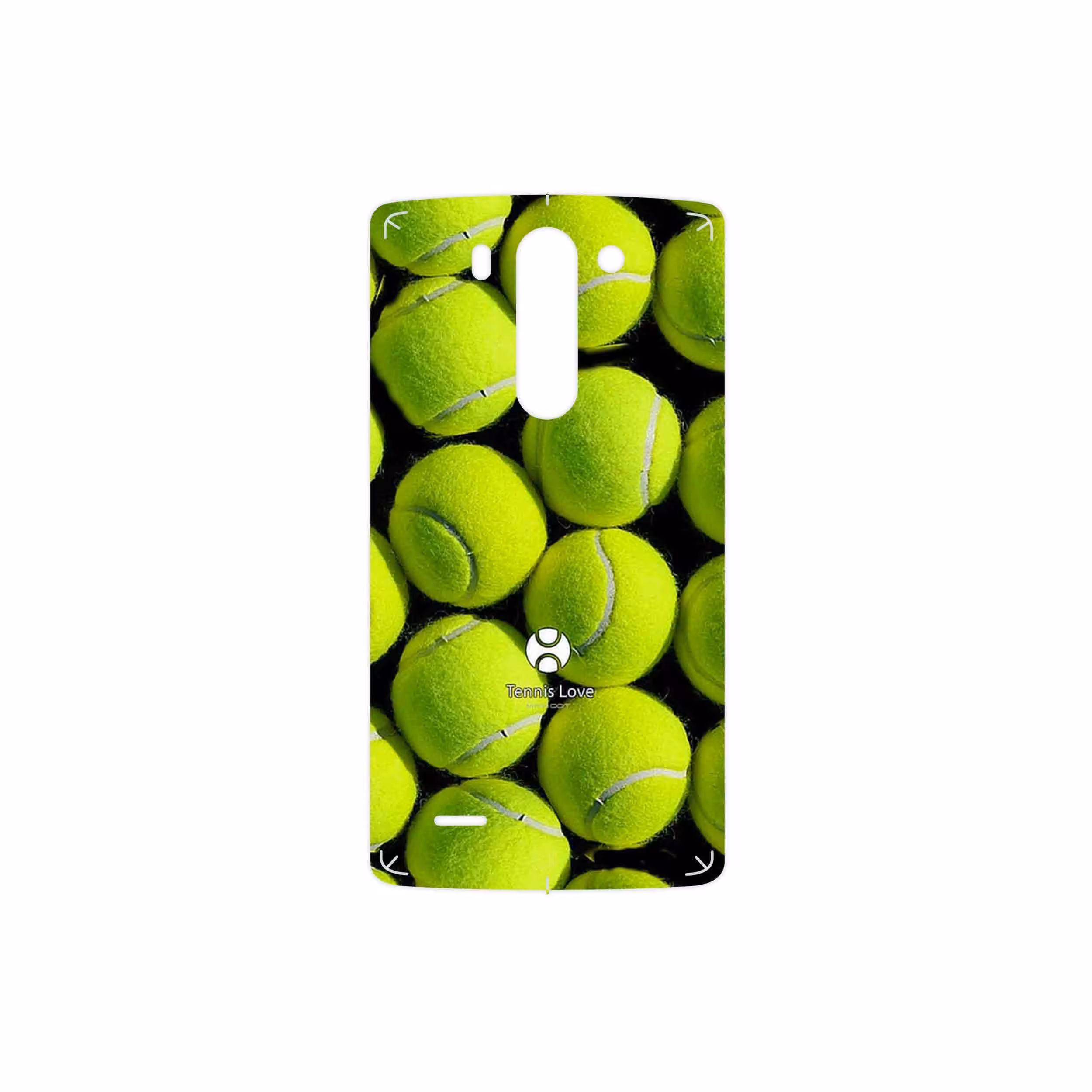 برچسب پوششی ماهوت مدل Tennis مناسب برای گوشی موبایل ال جی G3 Beat