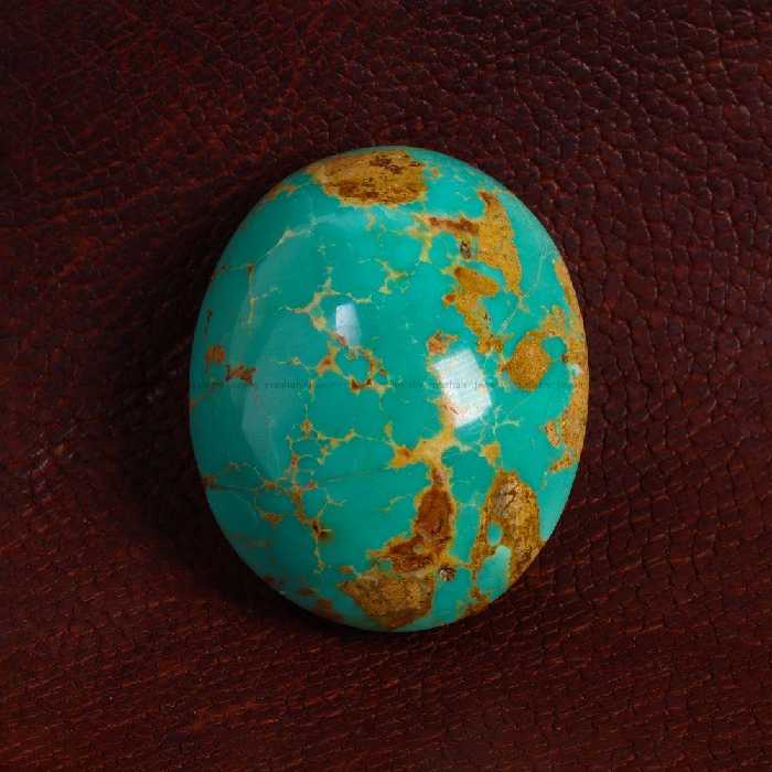 نگین فیروزه شجری کد 13849 - جواهری مشاهیر