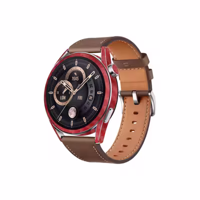 برچسب ماهوت طرح Red-Fiber مناسب برای ساعت هوشمند هوآوی Watch GT 3 46mm