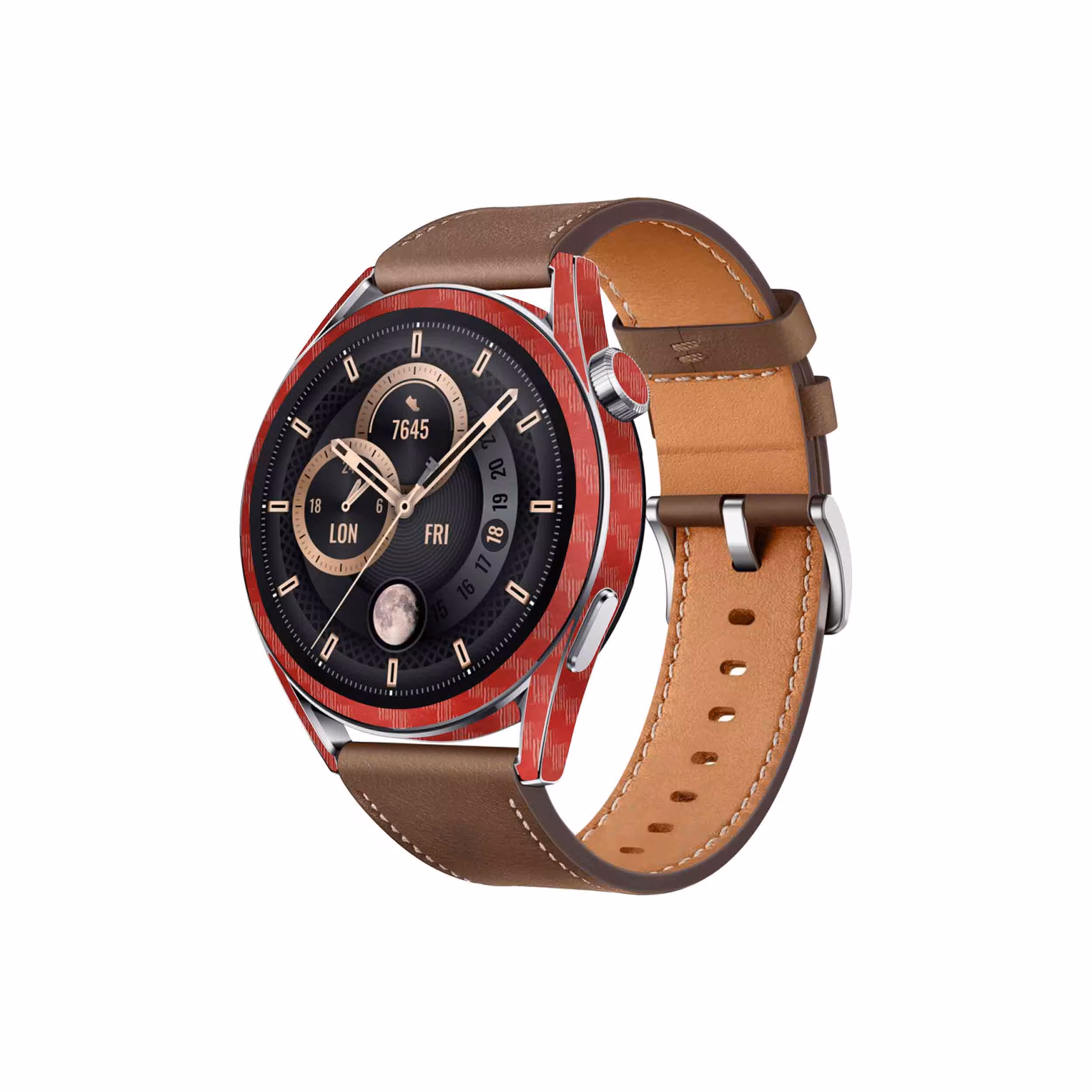 برچسب ماهوت طرح Red-Fiber مناسب برای ساعت هوشمند هوآوی Watch GT 3 46mm
