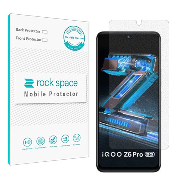 گلس ویوو iQOO Z6 Pro مدل نانو هیدروژل گیمینگ برند راک اسپیس کد S