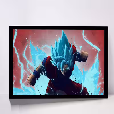 تابلو مدل goku anime کد F-12039