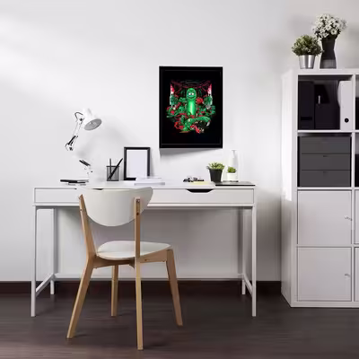 تابلو مدل Rick &amp; Morty کد F-1059