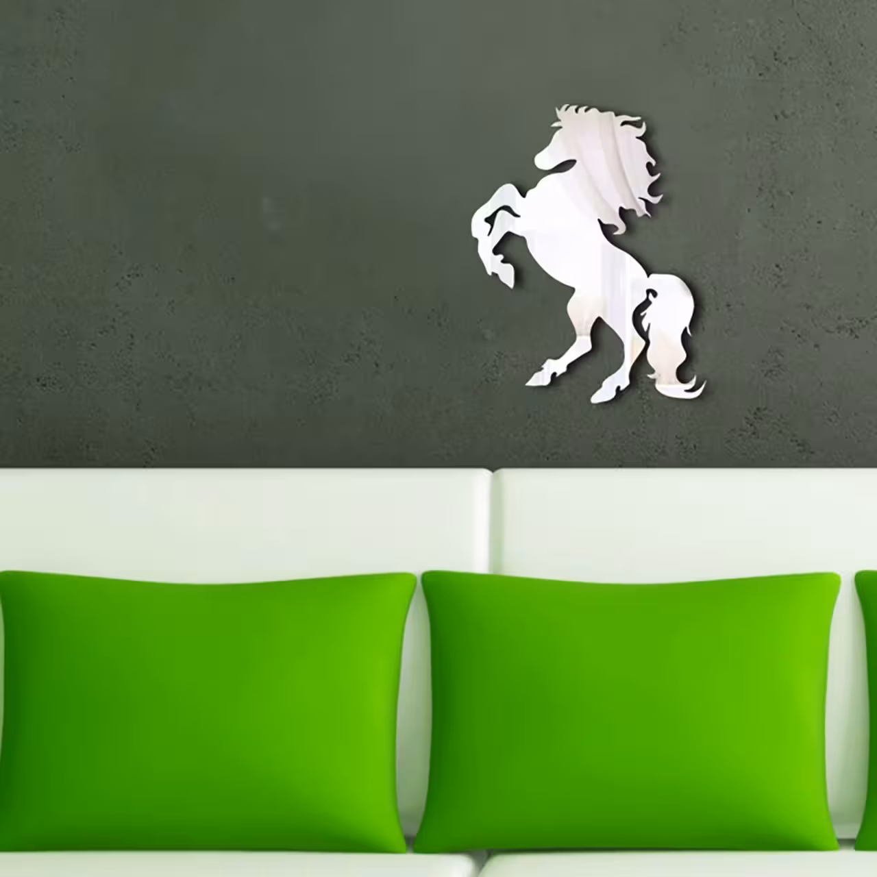 آیینه پلکسی پرشین استیکر طرح اسب