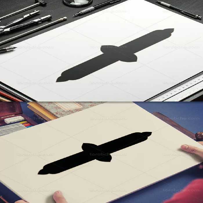 کادر تذهیب 39 | گرافیک با طعم تربچه