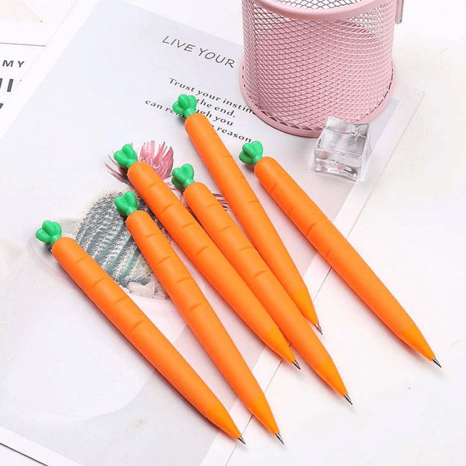 اتود فانتزی هویج 0.5 / مداد نوکی فانتزی طرح هویج 0.5 