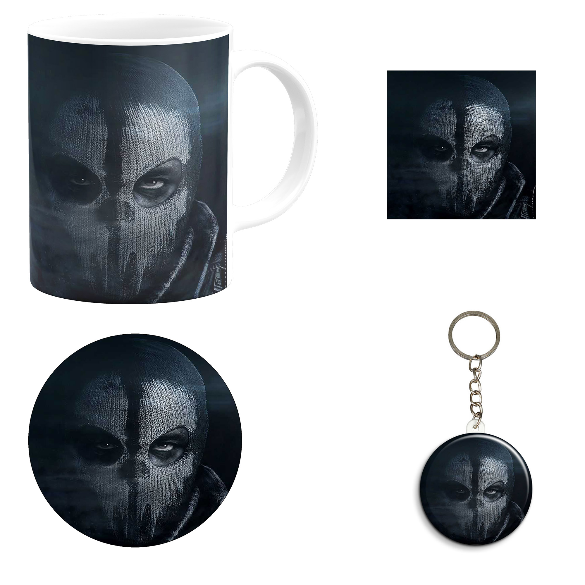 ست هدیه ماگ مدل بازی کال اف دیوتی طرح call of duty کد M18