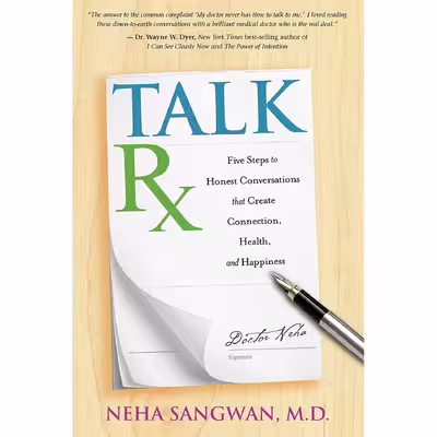 کتاب TalkRx اثر Neha Sangwan M.D. انتشارات Hay House, Inc.