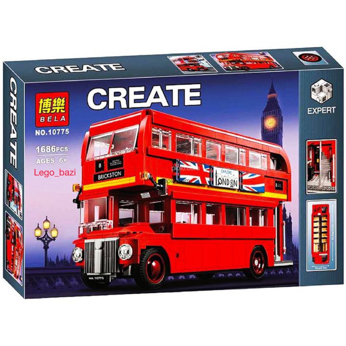 لگو اتوبوس لندن برند بلا BELA 10775