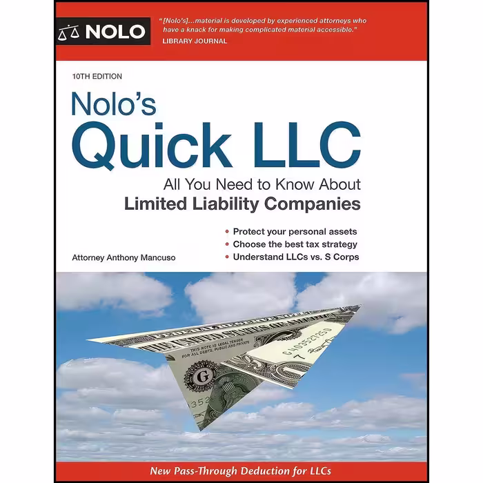 کتاب زبان اصلی Nolo s Quick LLC اثر Anthony Mancuso