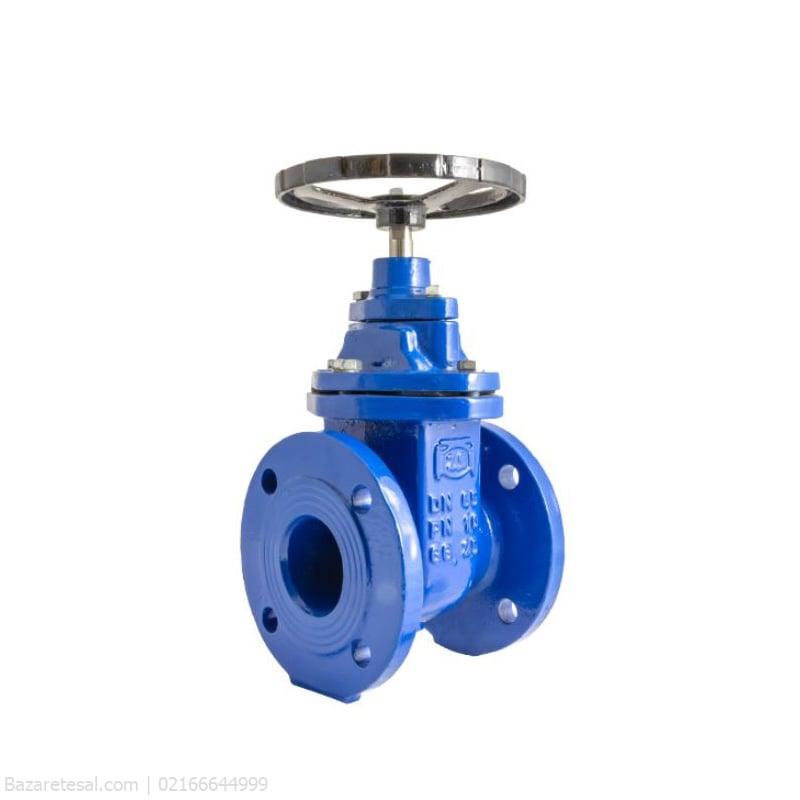 شیر کشویی چدنی زبانه فلزی 1.2 2 اینچ PN16 مهاب