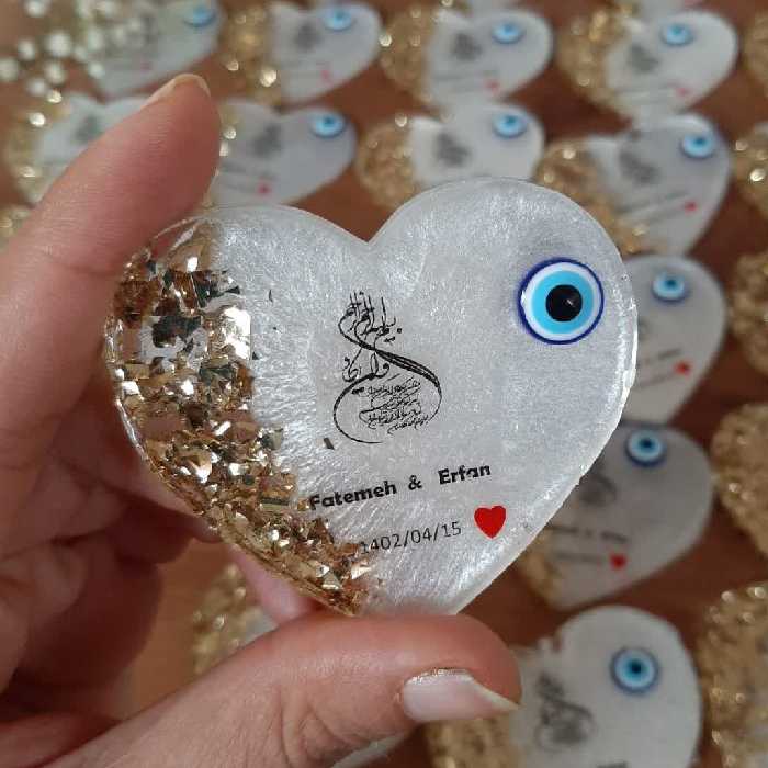 گیفت عروسی  مدل قلب پک 24 عددی 