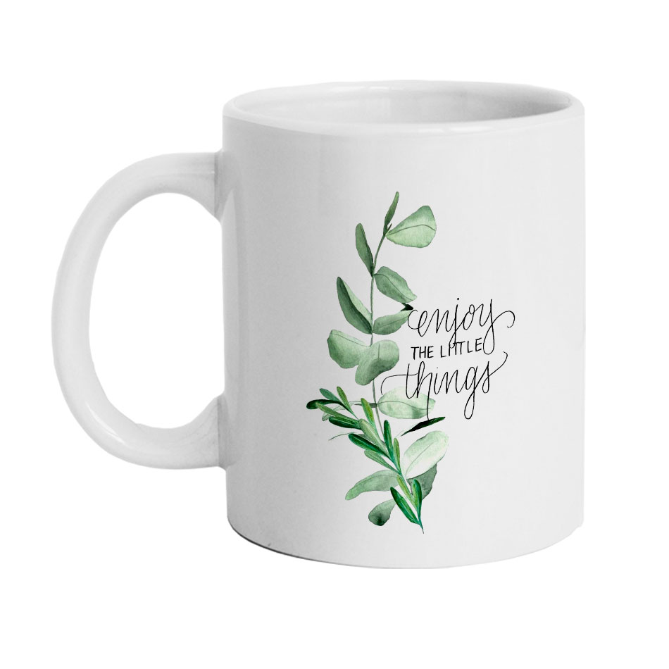 ماگ دارلی طرح برگ مدل M1066